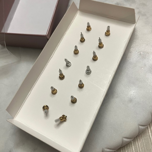 Beautiful Day Earring Set Stud Gift Cubic Zirconia Faux Pearl 7 Pair New Jewelry - Picture 4 of 4